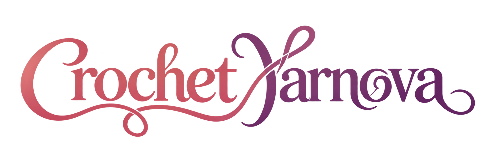 crochet yarnova elegant logo